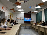 Студенты факультета психологии приняли участие в лекции в рамках проекта «Поделись своим знанием»