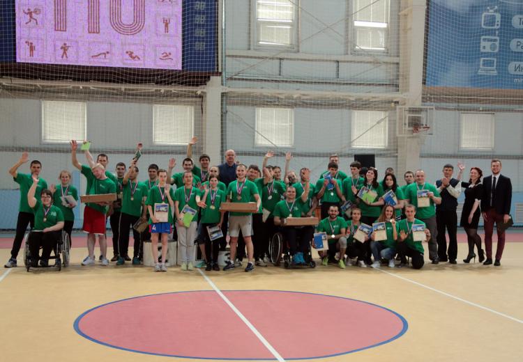 События НИУ «БелГУ» праздник спорта объединил людей с ограниченными возможностями здоровья