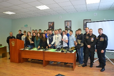 Встреча с омоновцами События НИУ «БелГУ» встреча с омоновцами