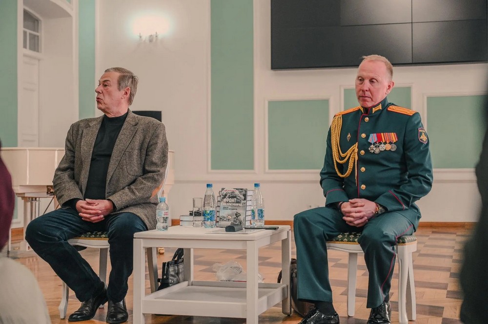В ИОНиМК прошла встреча с военными журналистами 