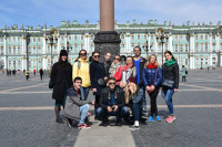 Студенты направления подготовки «Туризм» на практике в Санкт-Петербурге