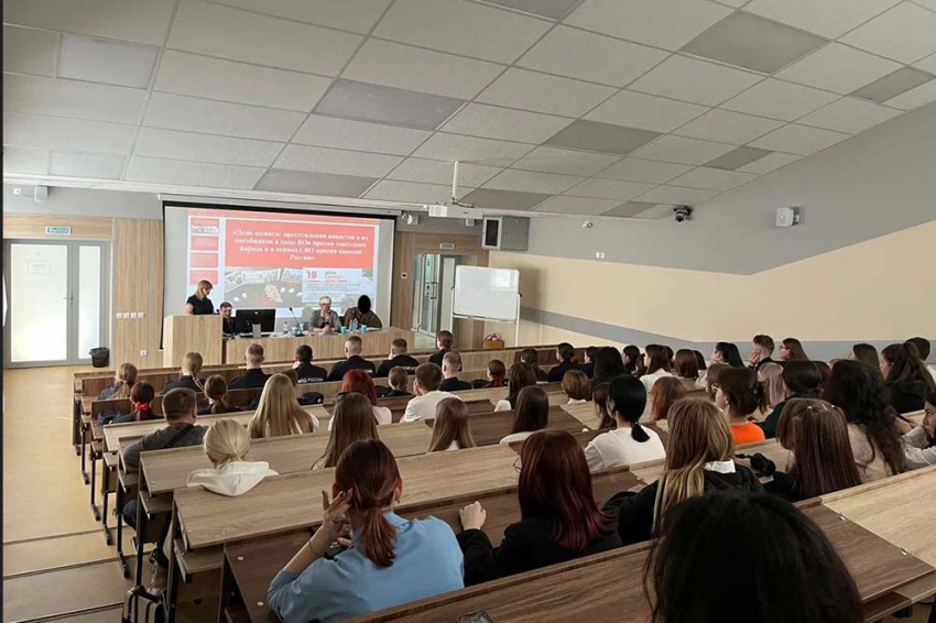 События НИУ «БелГУ» «победили тогда, победим и сейчас!»: ниу «белгу» присоединился к патриотическому телемосту