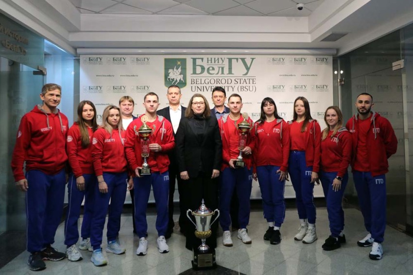 События НИУ «БелГУ» ректор ниу «белгу» встретилась с чемпионами гто