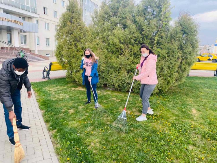 События НИУ «БелГУ» чистый четверг в студгородке ниу «белгу»