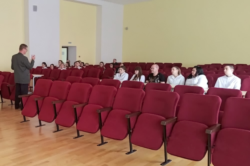 События НИУ «БелГУ» студентов высшей школы медицины ниу «белгу» ознакомили с правилами безопасности 