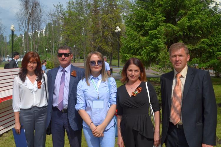 События НИУ «БелГУ» символы победы представил ниу «белгу» на форуме «зелёная столица»