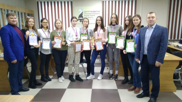 События НИУ «БелГУ» завершилась университетская спартакиада по шашкам