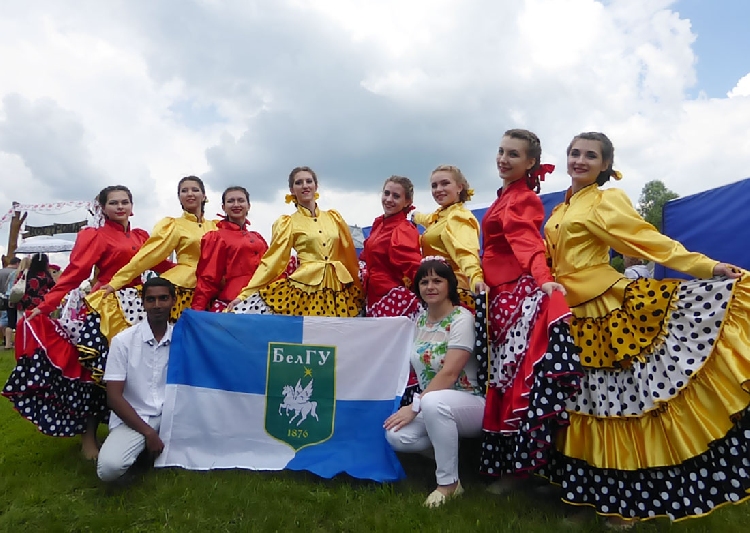 События НИУ «БелГУ» в гости к «маланье»!