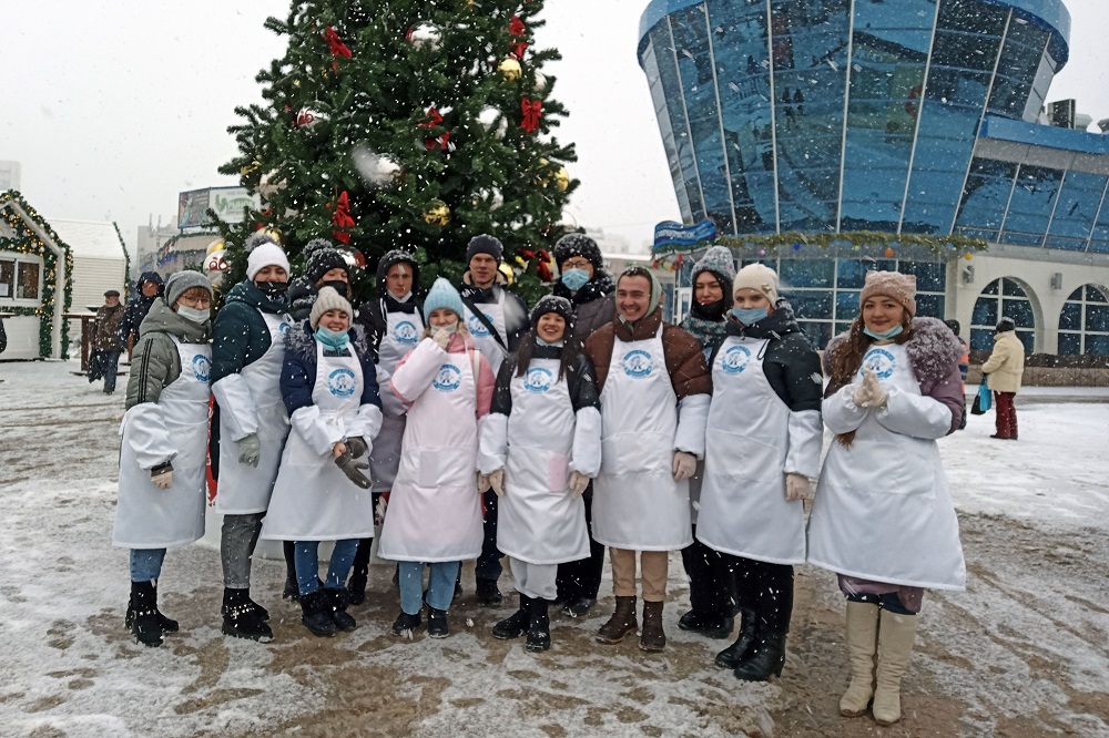 События НИУ «БелГУ» волонтёры ниу «белгу» приняли участие в региональном фестивале вареников