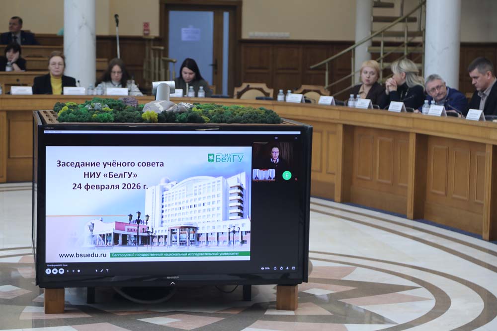 В НИУ «БелГУ» состоялось заседание учёного совета