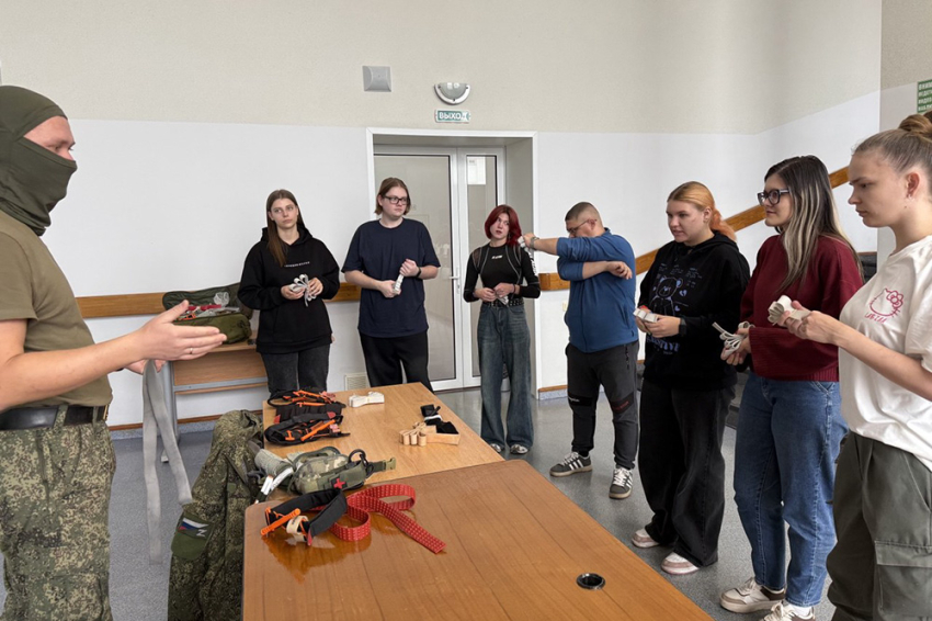 События НИУ «БелГУ» студентов ниу «белгу» обучили оказанию первой помощи при атаке бпла