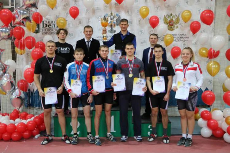 События НИУ «БелГУ» представители ниу «белгу» стали победителями и призёрами национального первенства по гиревому спорту среди студентов