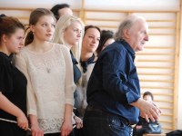 Увеличить Клаудио Асколи поставил спетакль с интернациональной командой студентов