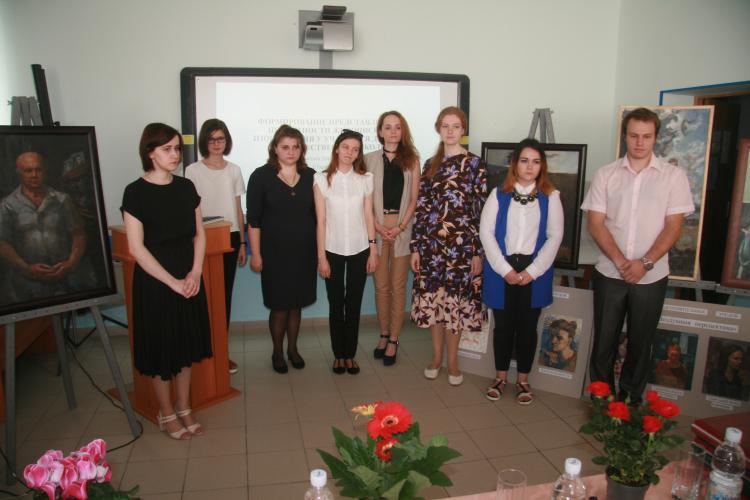 События НИУ «БелГУ» защитились первые бакалавры профиля «изобразительное искусство и мировая художественная культура» 