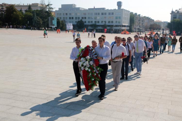 События НИУ «БелГУ» «волна памяти» ко дню освобождения белгорода