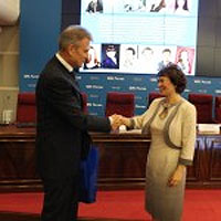 Центризбирком выразил благодарность преподавателю НИУ «БелГУ»