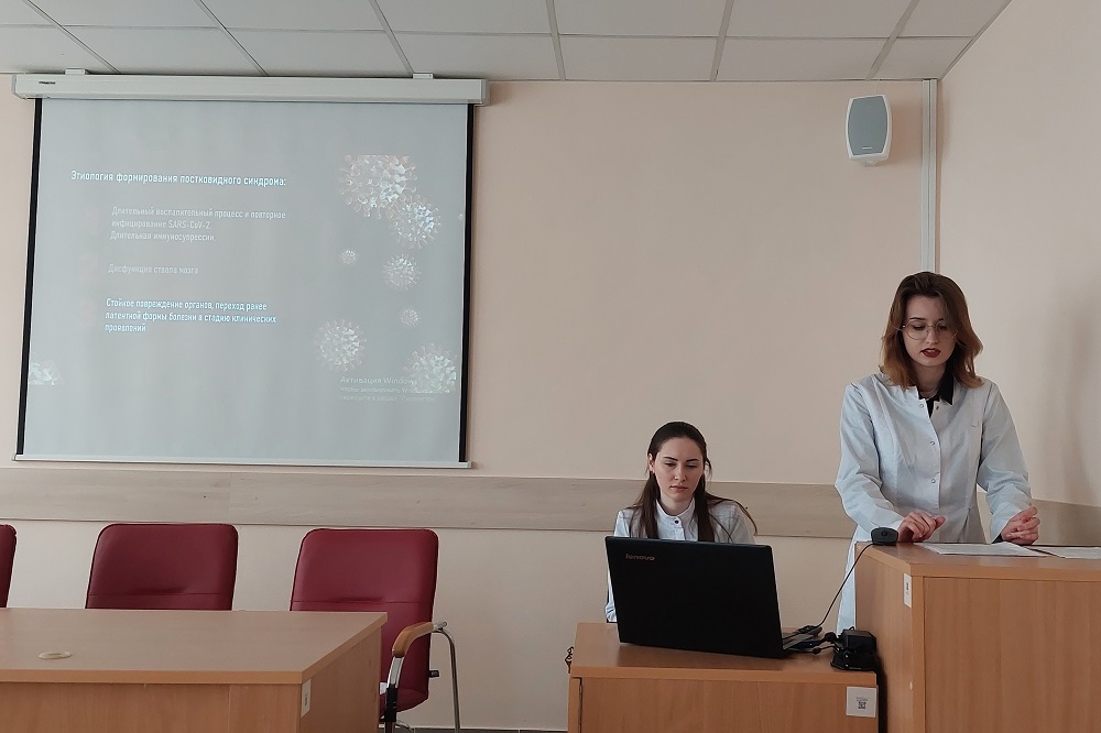 Студенты НИУ «БелГУ» изучают влияние постковидного синдрома на организм человека