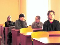 Увеличить Доклад Золотухиной Ольги вызвал интерес у присутствующих