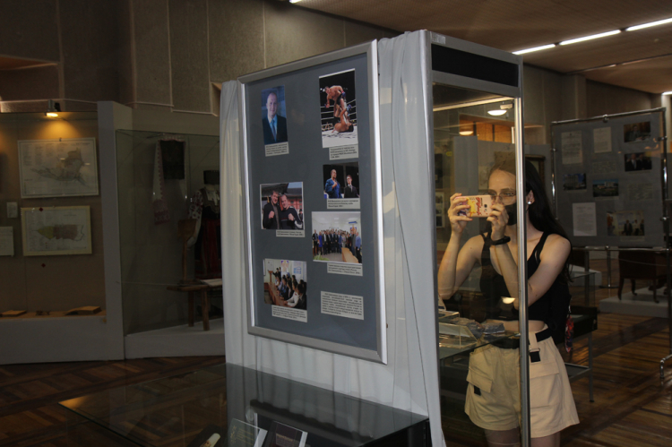 События НИУ «БелГУ» в белгороде работает выставка, посвящённая именным и тематическим аудиториям ниу «белгу»