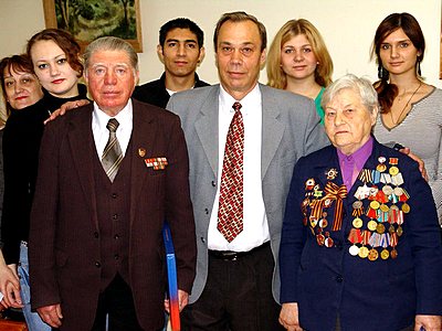 События НИУ «БелГУ» фронтовики встретились со студентами