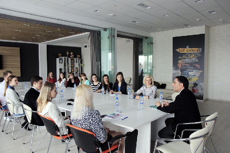 События НИУ «БелГУ» преподаватель из ирландии встретился со студентами ниу «белгу»