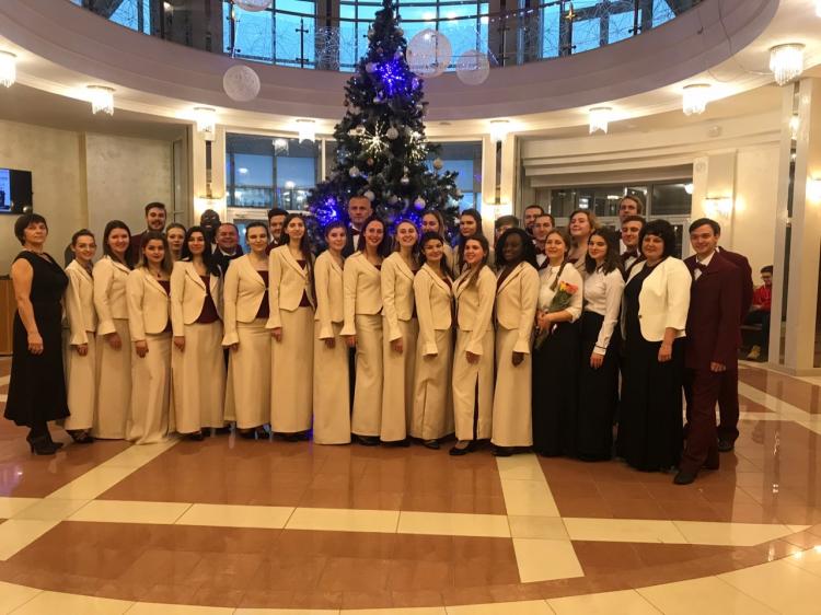 События НИУ «БелГУ» рождественский подарок -  любителям хоровой музыки