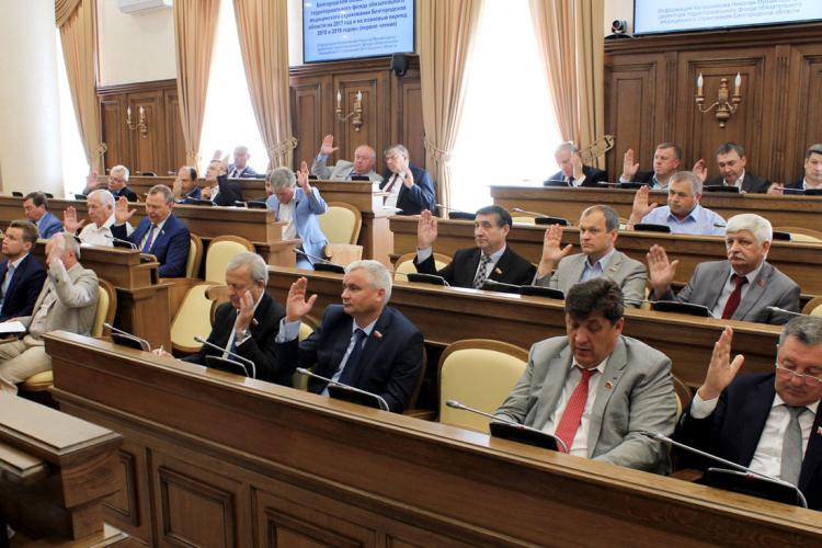 События НИУ «БелГУ» ректор ниу «белгу» принял участие в заседании белгородской областной думы