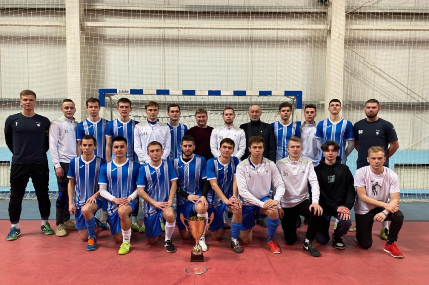 События НИУ «БелГУ» команда ниу «белгу» - триумфатор ii лиги открытого чемпионата белгорода по мини-футболу
