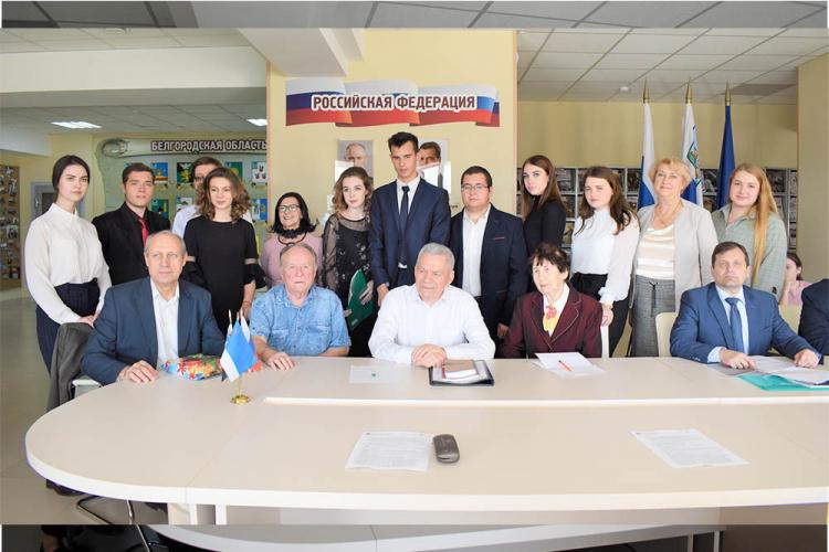 События НИУ «БелГУ» в ниу «белгу» прошёл круглый стол, посвящённый предстоящему 75-летию великой победы 
