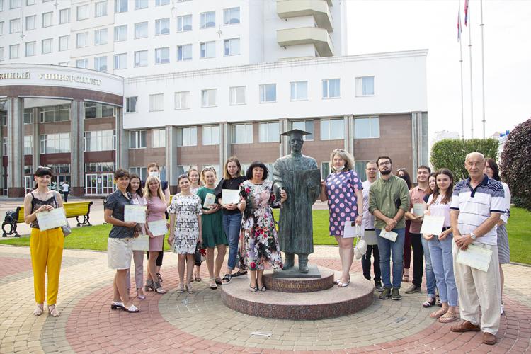 События НИУ «БелГУ» кураторам вручены удостоверения о повышении квалификации