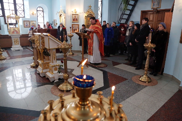 События НИУ «БелГУ» студентов и педагогов ниу «белгу» поздравили с татьяниным днем в университетском храме