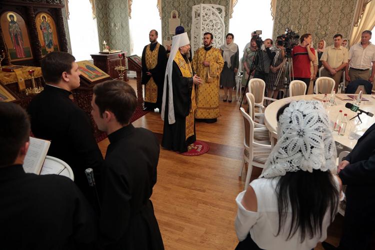 События НИУ «БелГУ» в белгу освящена икона небесных покровителей юристов