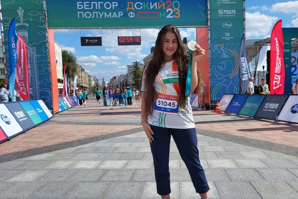 Представители НИУ «БелГУ» отличились в легкоатлетическом забеге