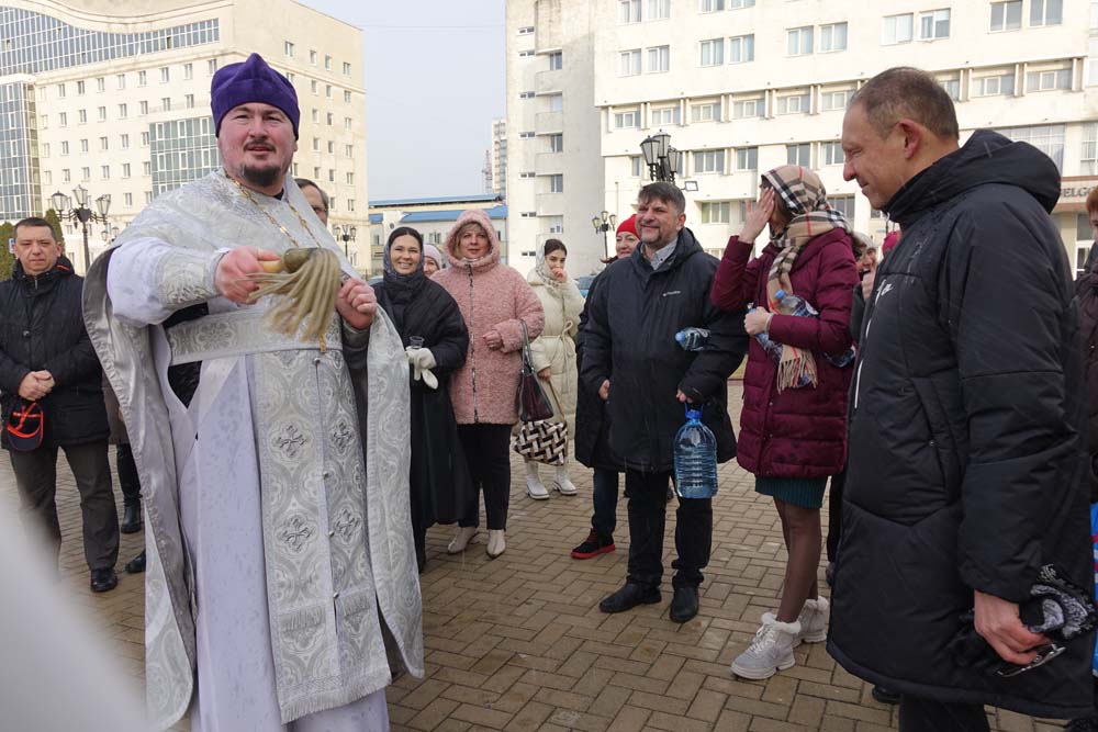 НИУ «БелГУ» встретил праздник Крещения Господня