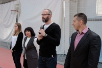 Олимпийский чемпион Сергей Тетюхин открыл областную универсиаду по волейболу