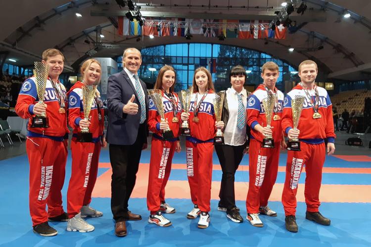 События НИУ «БелГУ» золото чемпионата европы по кикбоксингу