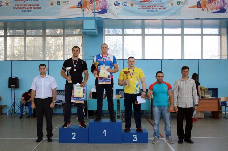 События НИУ «БелГУ» армрестлеры университета в числе призёров престижного турнира