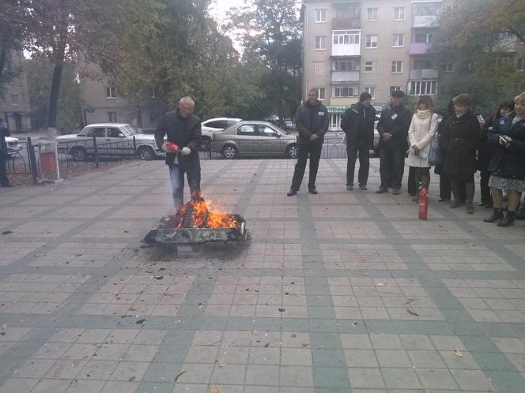 События НИУ «БелГУ» пожарно-тактические учения в ниу «белгу»