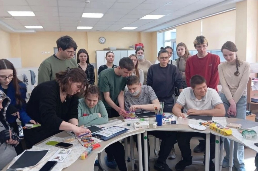 События НИУ «БелГУ» студенты-психологи посетили ресурсные классы школ белгорода