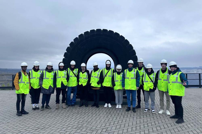 События НИУ «БелГУ» обучающиеся белгородского госуниверситета посетили лебединский гок